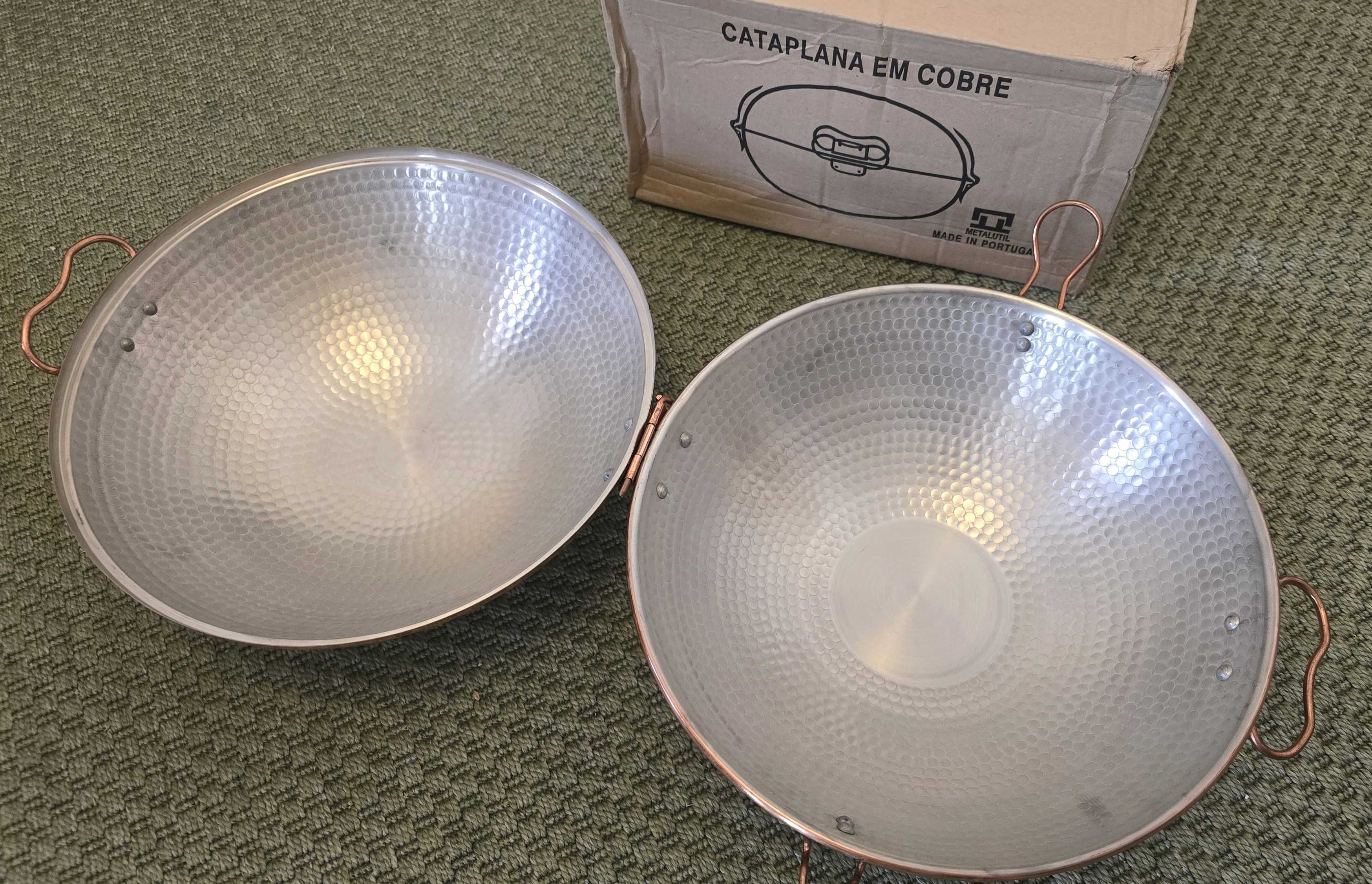 Cataplana em Cobre - Nova - 33cm
