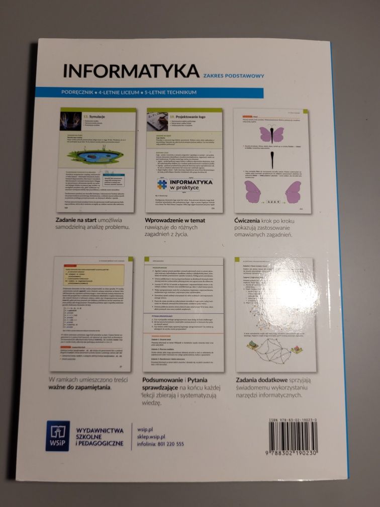 Nowy podręcznik do informatyki 2 wsip informatyka