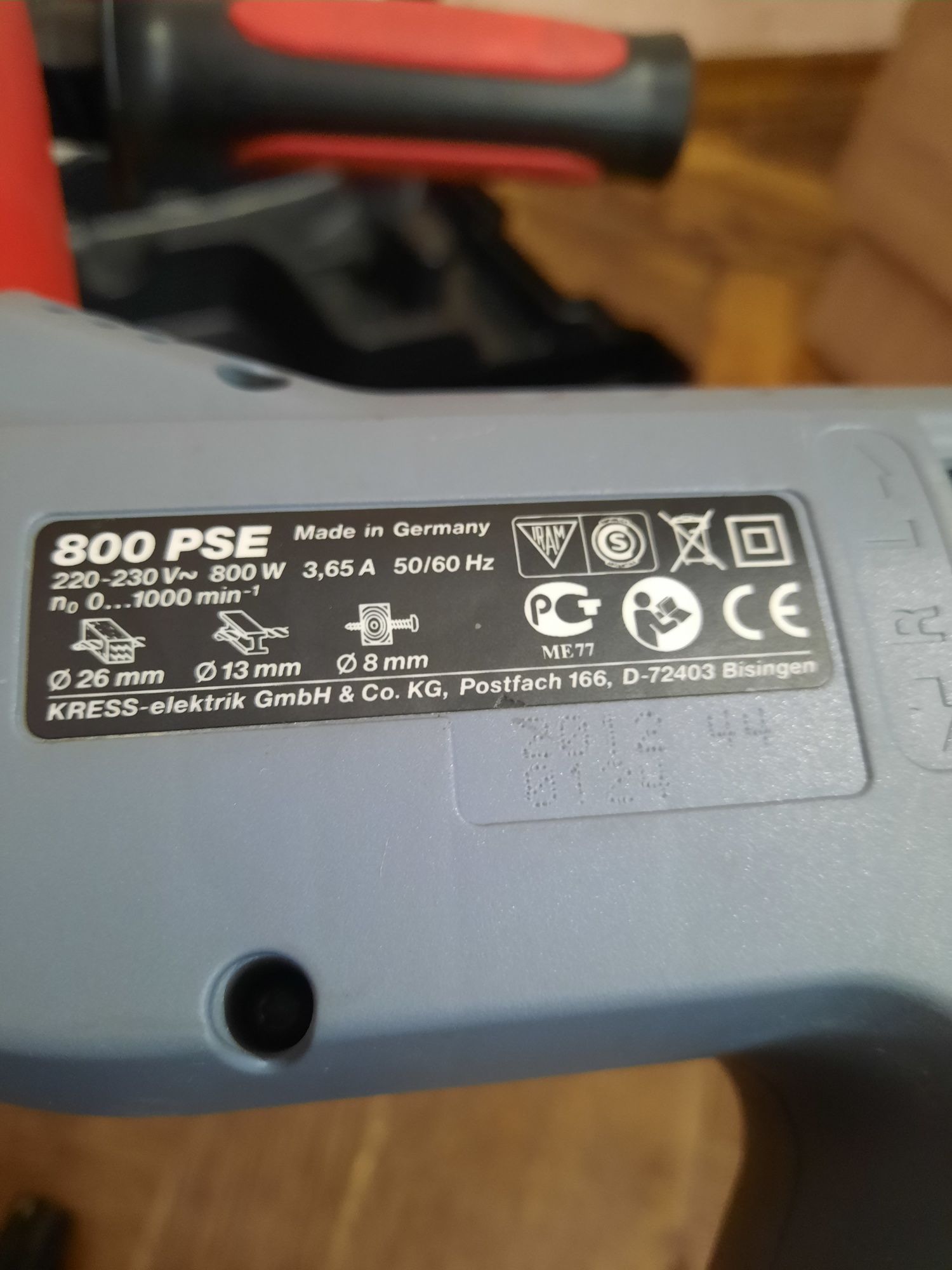 Стан нового!!Перфоратор SDS-PLUS KRESS 800 PSE,800вт,2.8дж