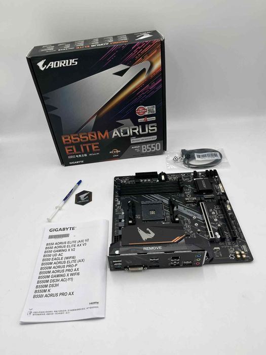 Płyta główna Gigabyte B550M AORUS ELITE – stan bardzo dobry