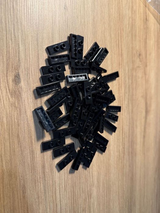 Lego 34103 Plate doubler jumper, czarne 48 sztuk NOWE