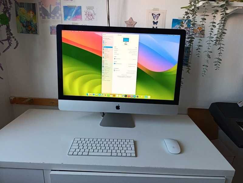 iMac Retina 5K 27” Apple Prata/Branco