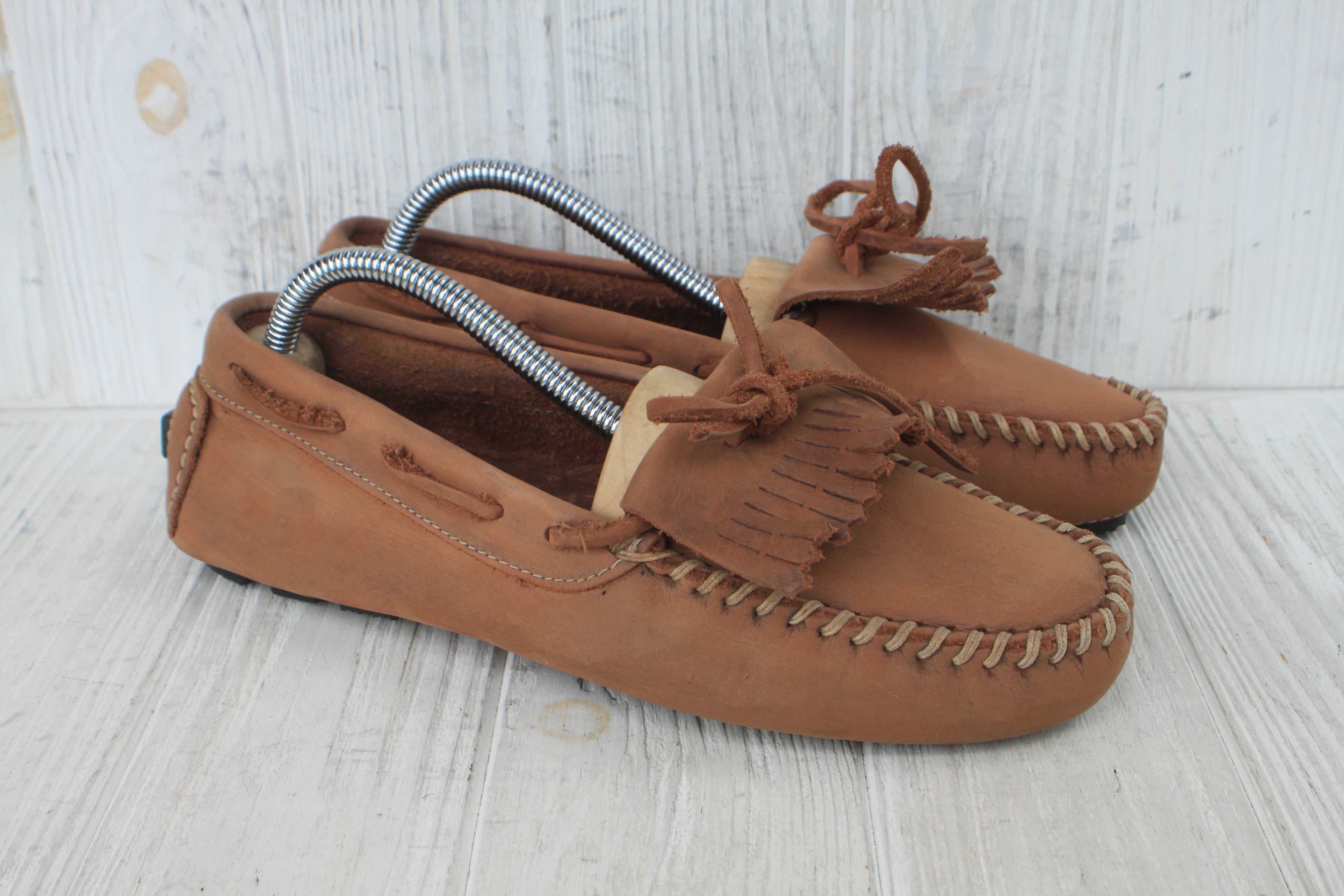Мокасины Sendra кожа Испания 38р туфли мокасини