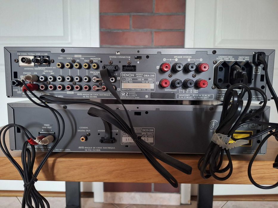 amplituner DENON DRA-210 i DCD-210