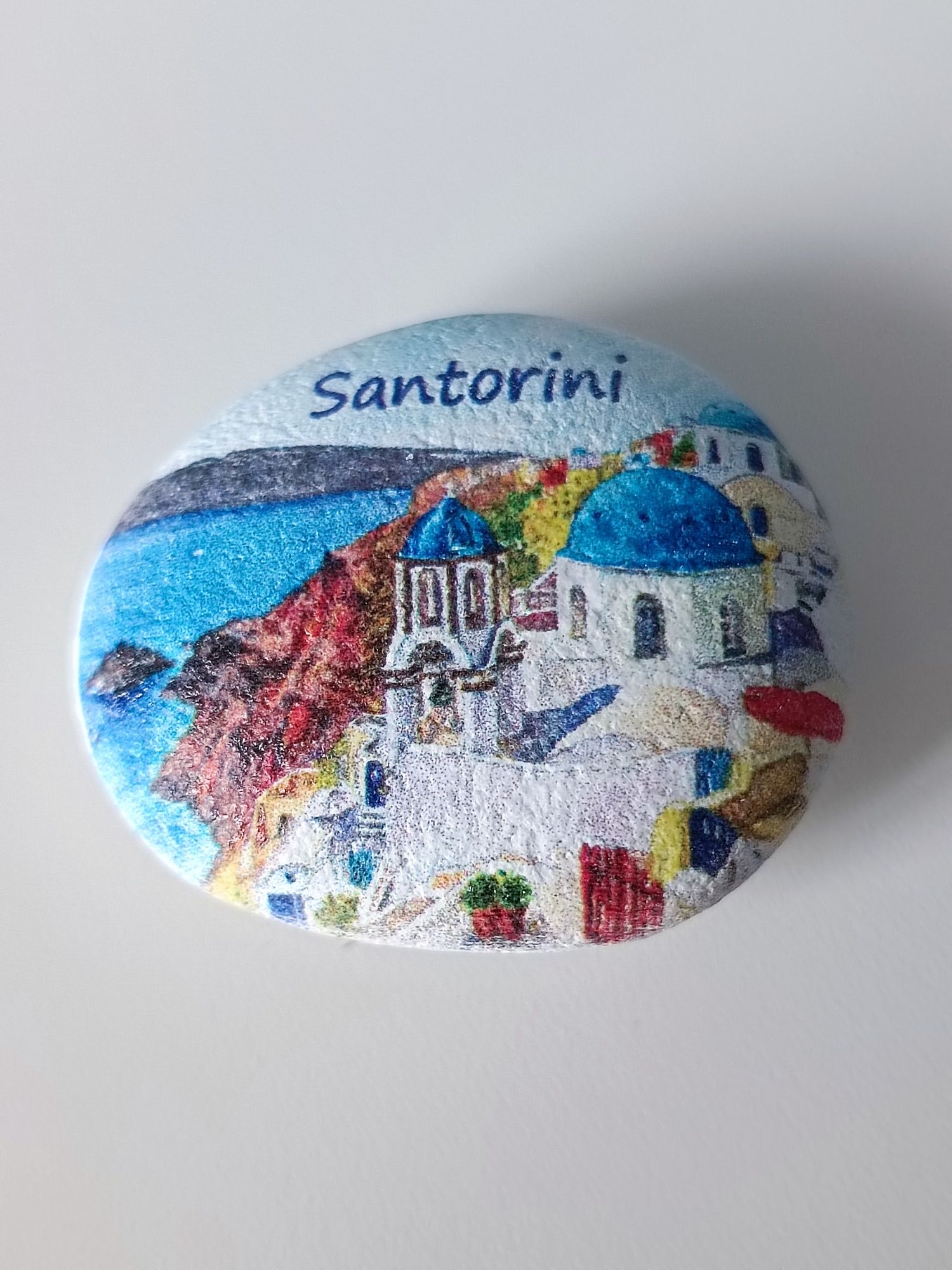 Nowy magnes na lodówkę Santorini Grecja