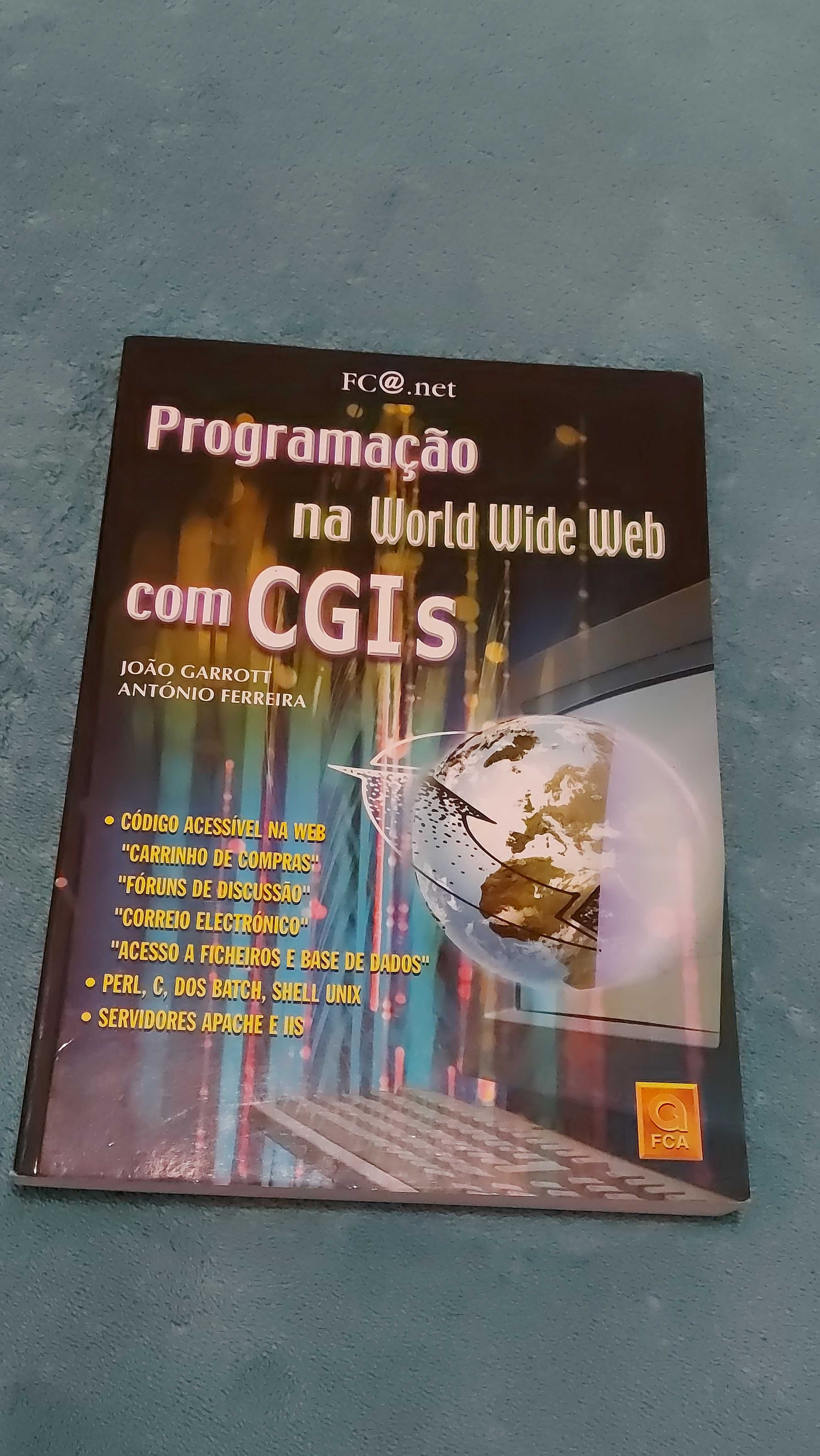 Livro "Programação na World Wide Web com CGIs" c/ Portes