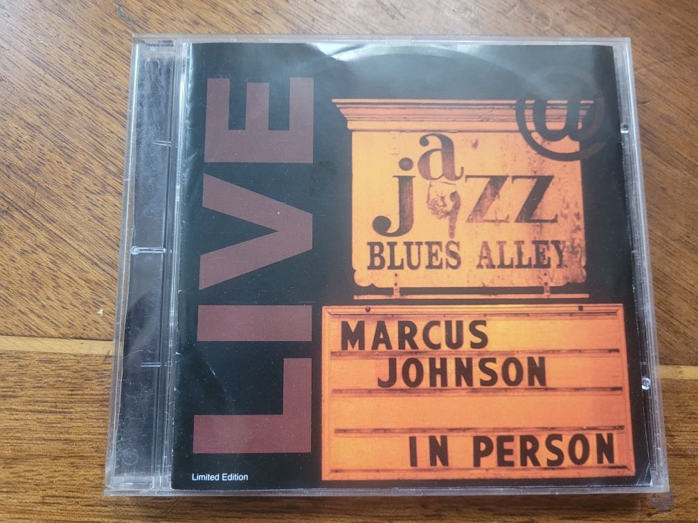 CD Marcus Johnson In Person Live in Blues Alley 2002 JHS