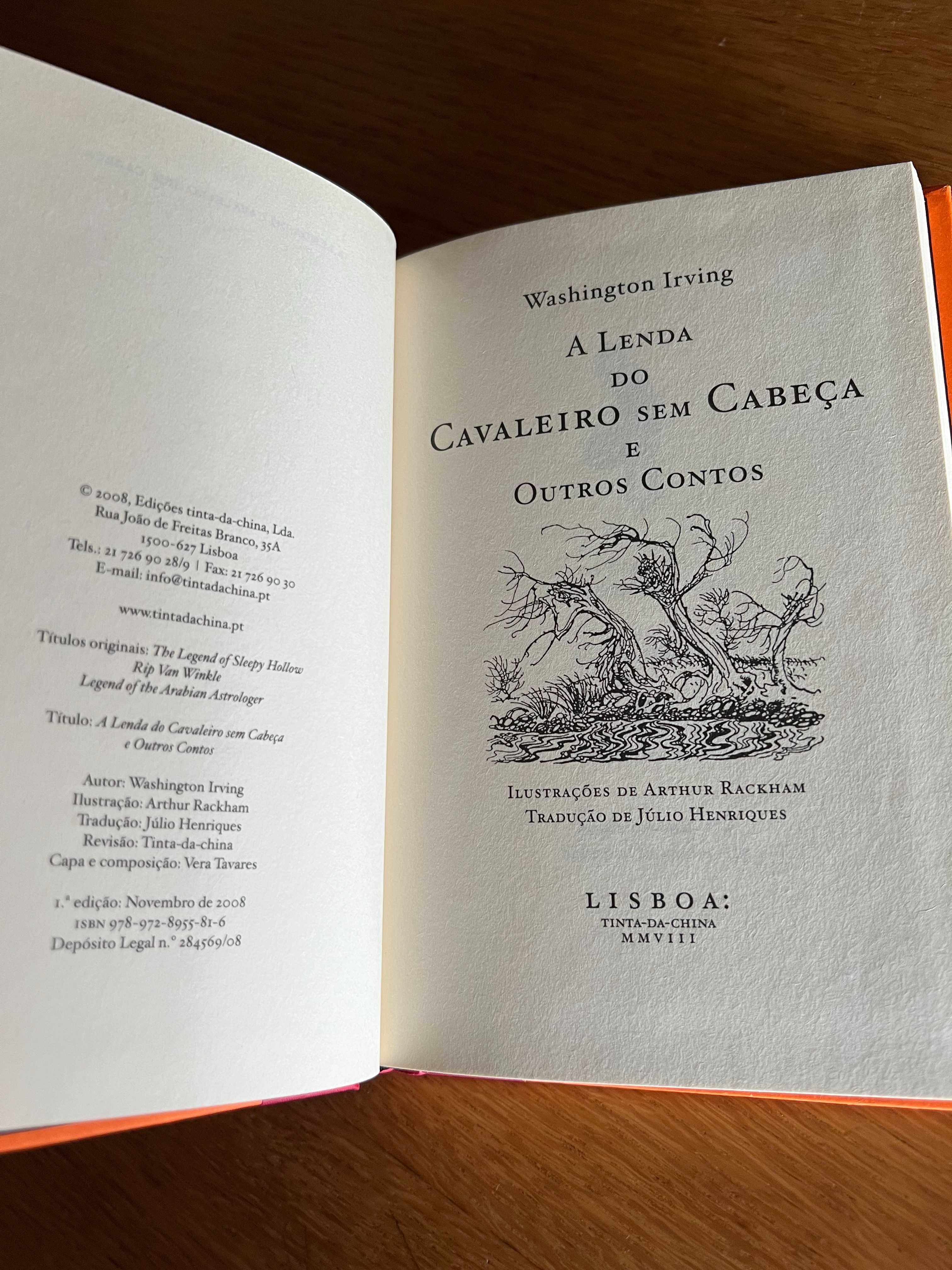 A lenda do Cavaleiro sem Cabeça e Outros Contos   WASHINGTON IRVING