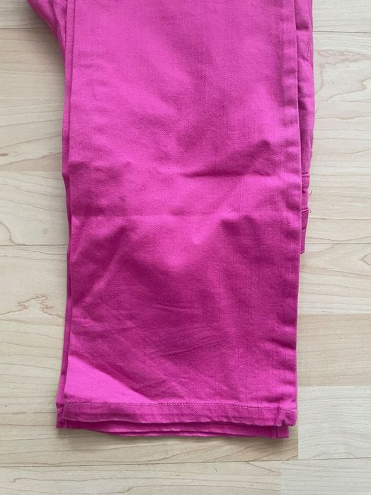 Nowe różowe spodnie jeansy Cache Cache