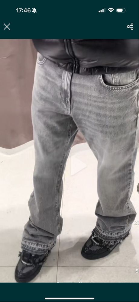Флерд джинсы, flared jeans