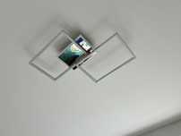 2x plafon led z pilotem