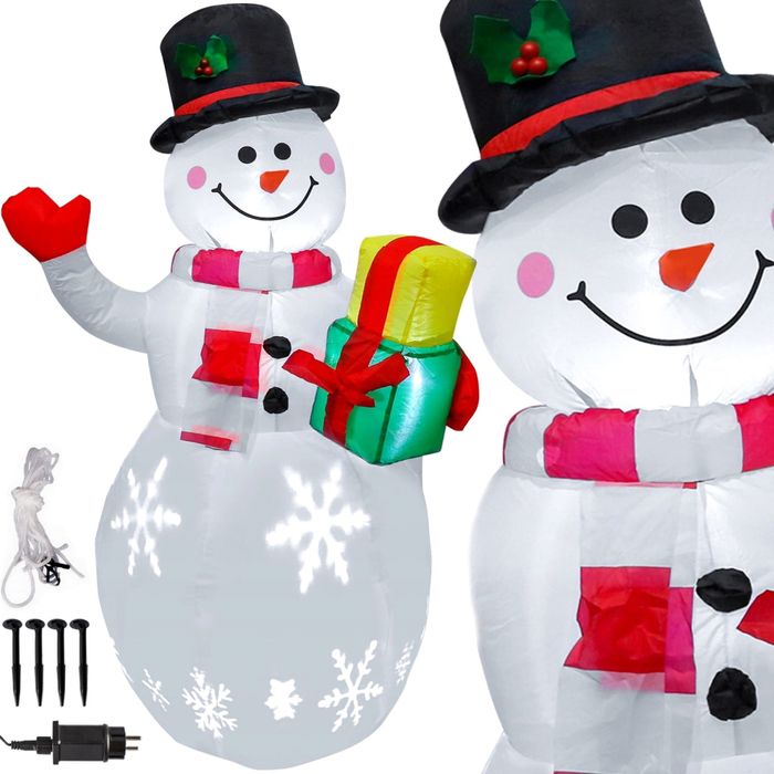 Świąteczny bałwan świecący LED 155cm WYSYŁKA 24H