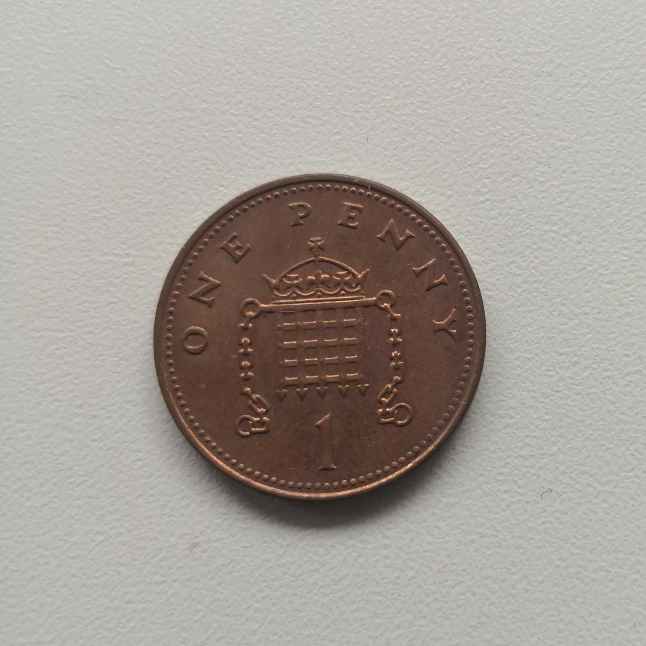 moneta one penny 2007 Elizabeth II