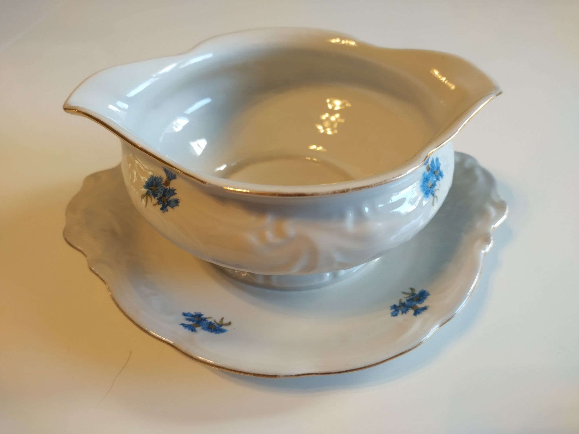 Porcelana Wałbrzych lata 60 sosjerka