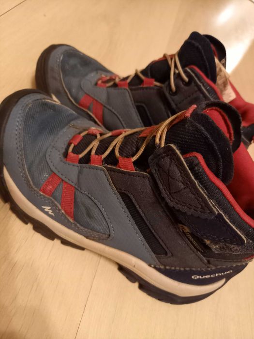 Buty turystyczne dla dzieci decathlon wodoodporne r. 28