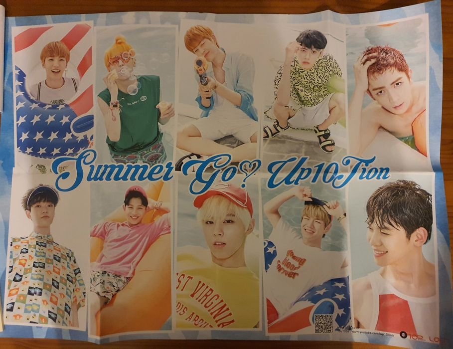 [Kpop] Up10tion 4th mini album "Summer go!" + Poster