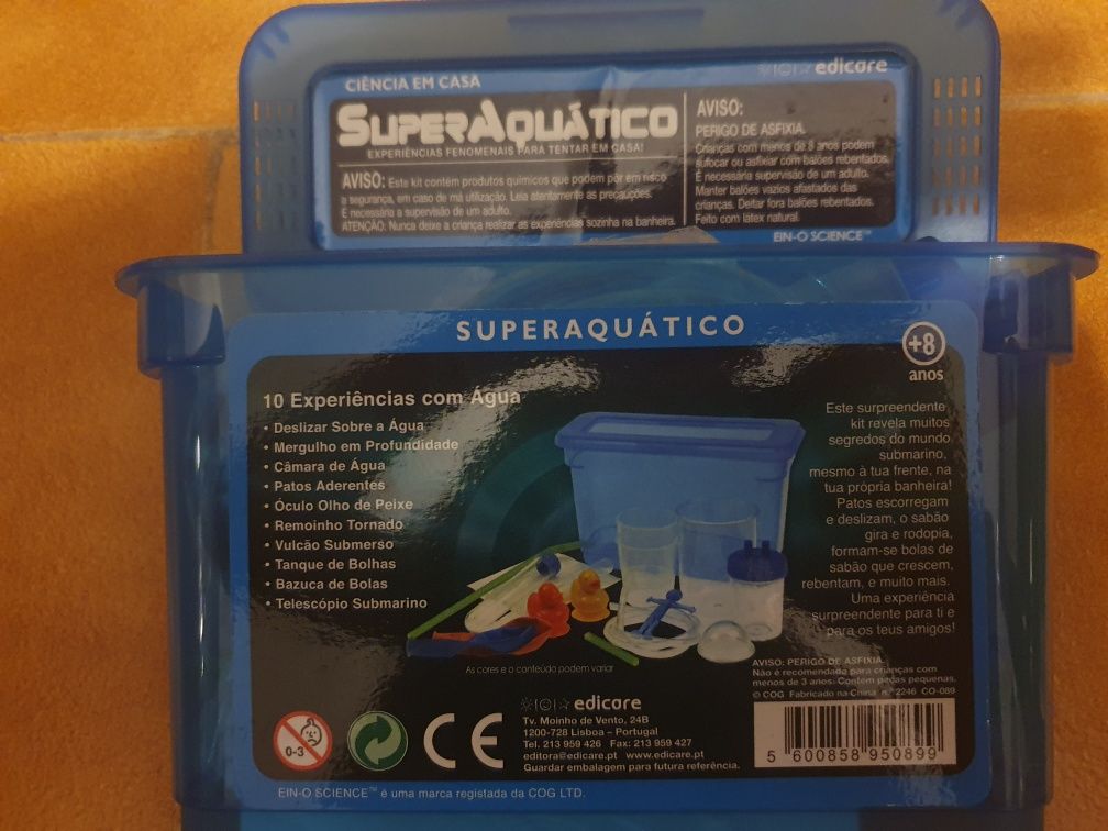 Kit ciência em casa