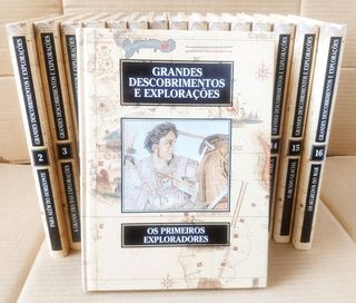 GRANDES DESCOBRIMENTOS E EXPLORAÇÕES - 16 Volumes