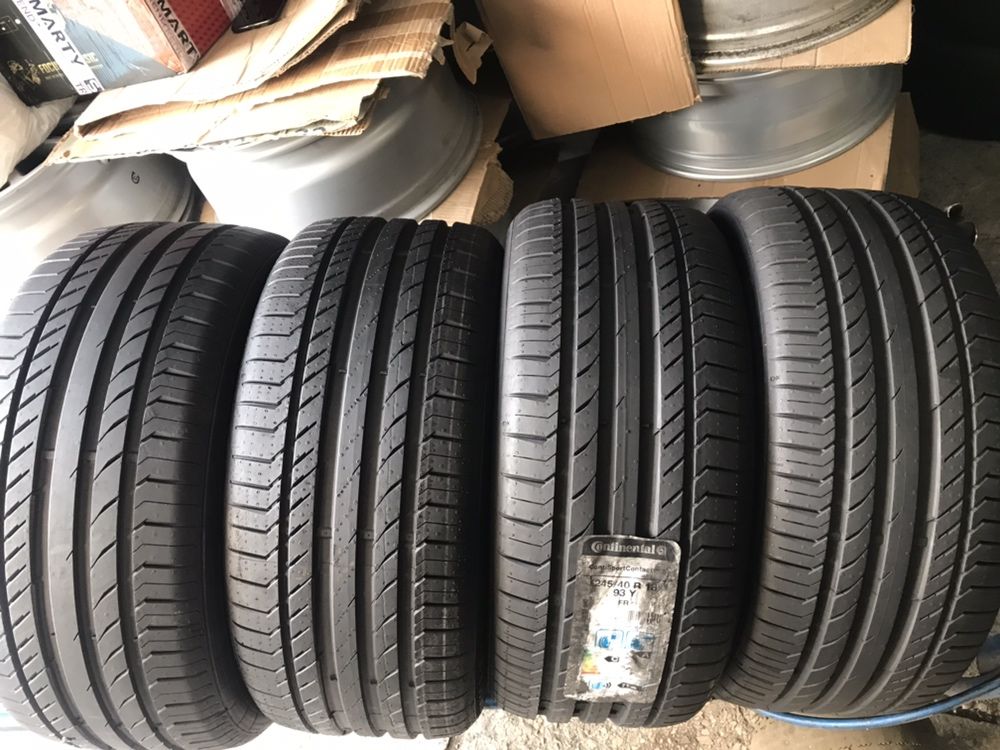 245/40/18 R18 Continental ContiSportContact 5 4шт новые