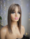 Topper tupet o naturalnej gęstości Beata mysi blond 3D
