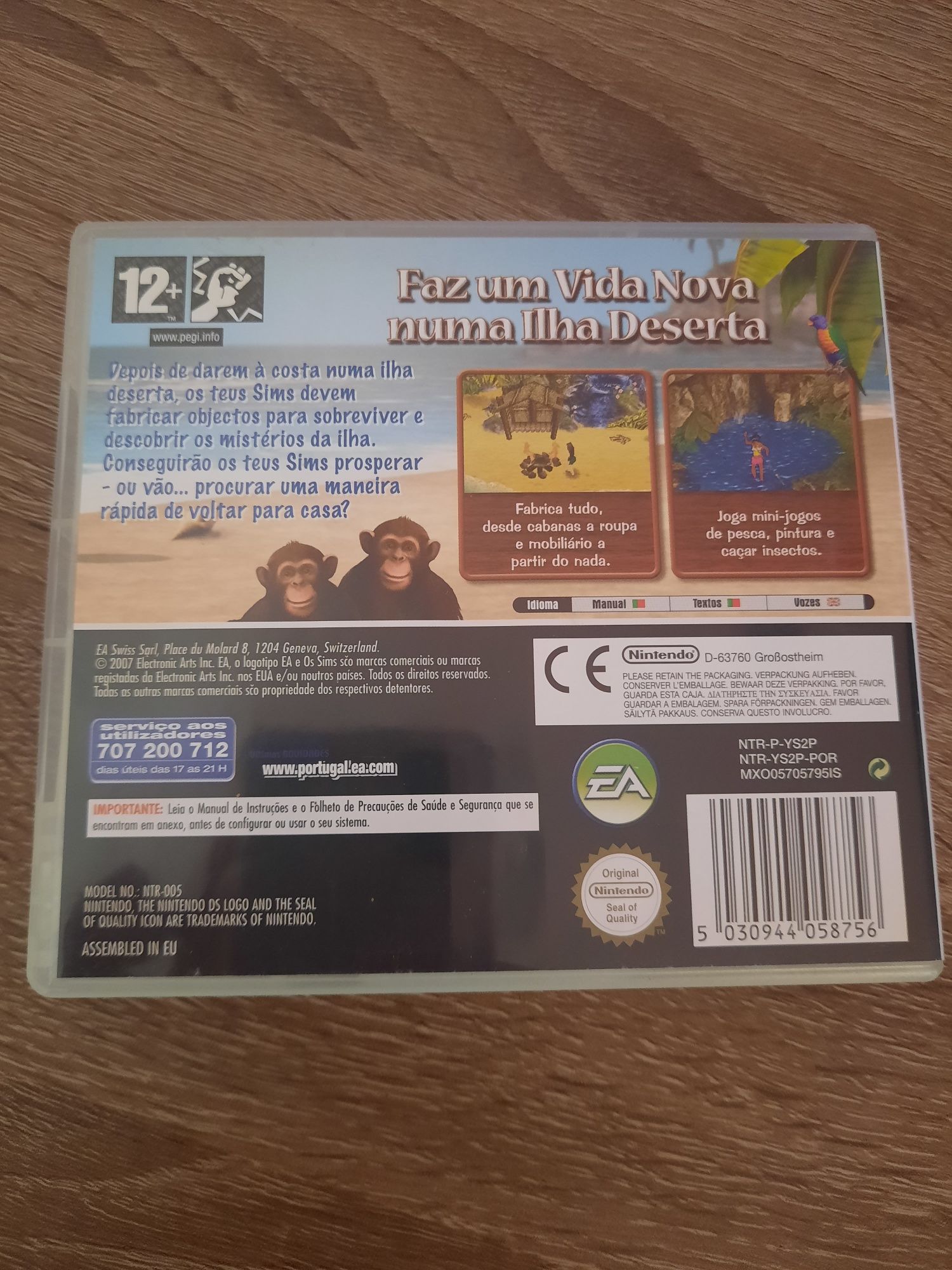 Jogo Nintendo DS SIMS 2 Náufragos