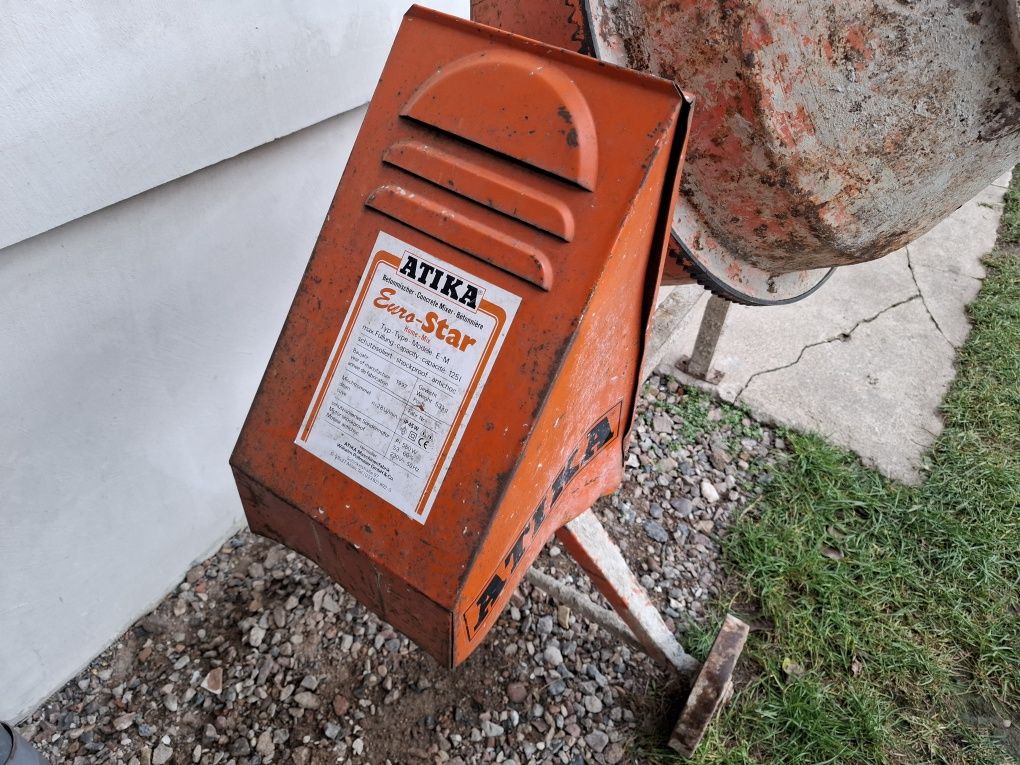 Betoniarka 125L 230V -  Atika