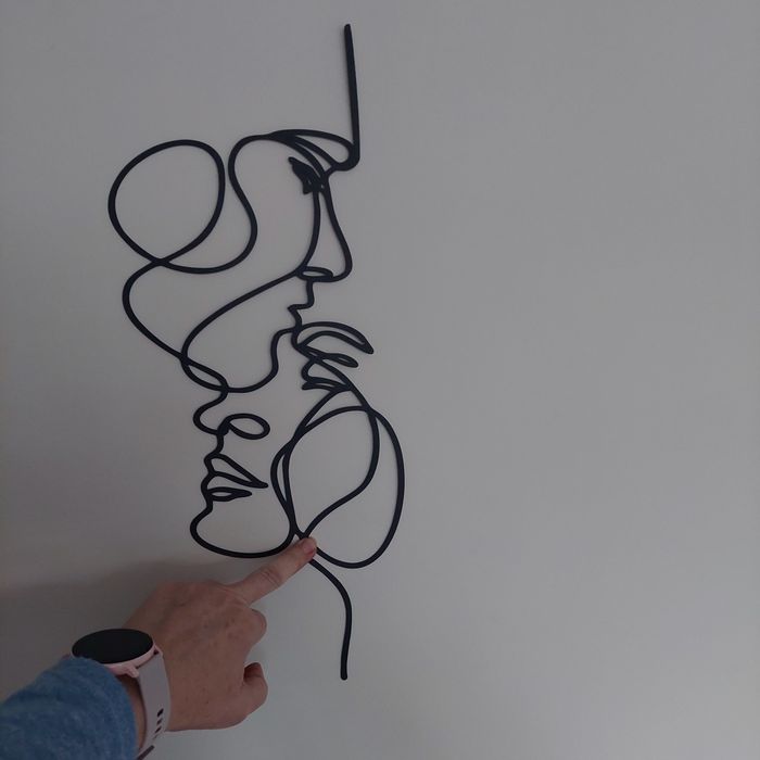 Metaloplastyka na ścianę