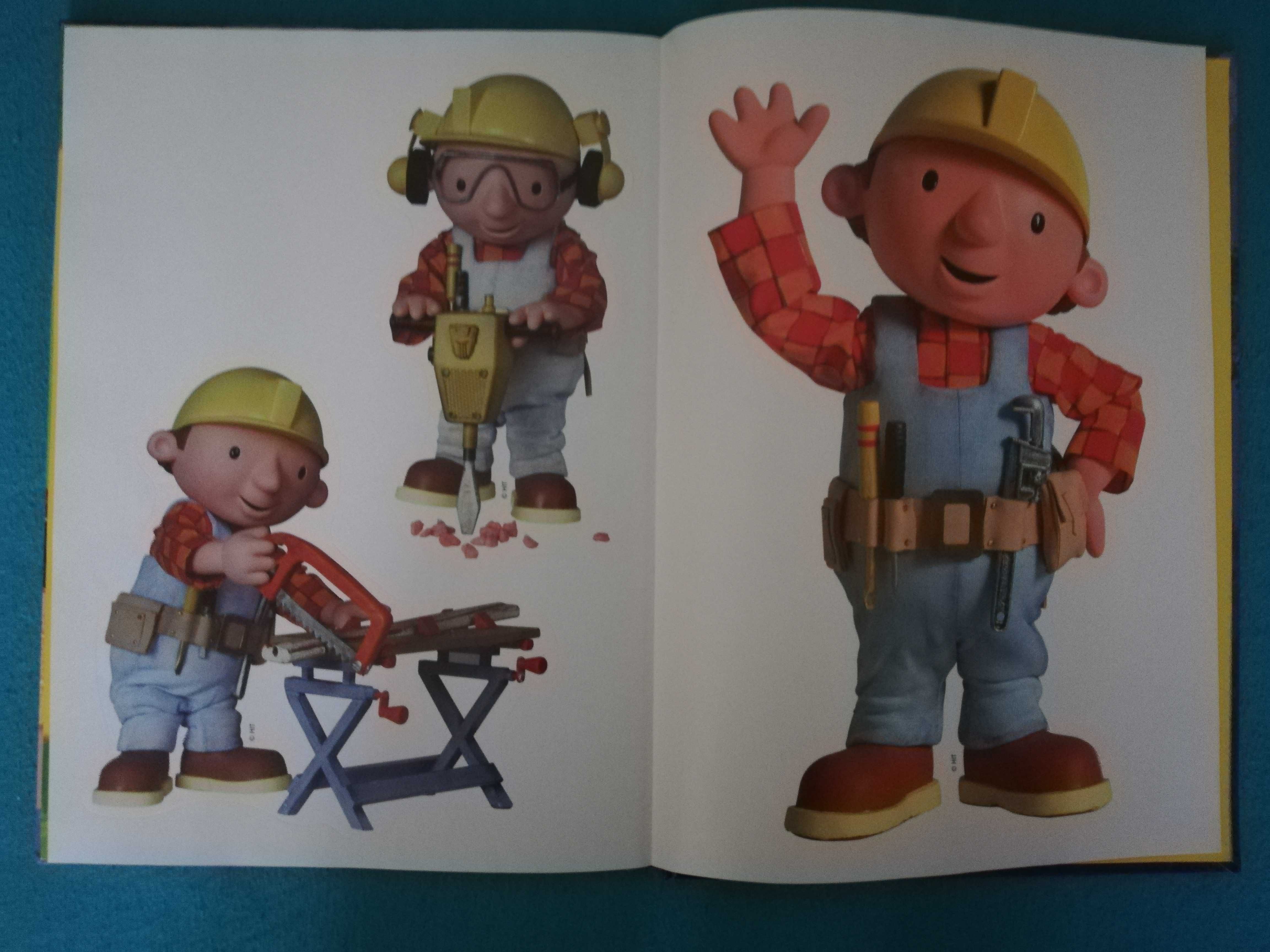 Książka z naklejkami Bob budowniczy