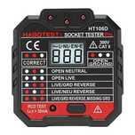 Tester Gniazd Z Wyświetlaczem Cyfrowym Habotest Ht106D