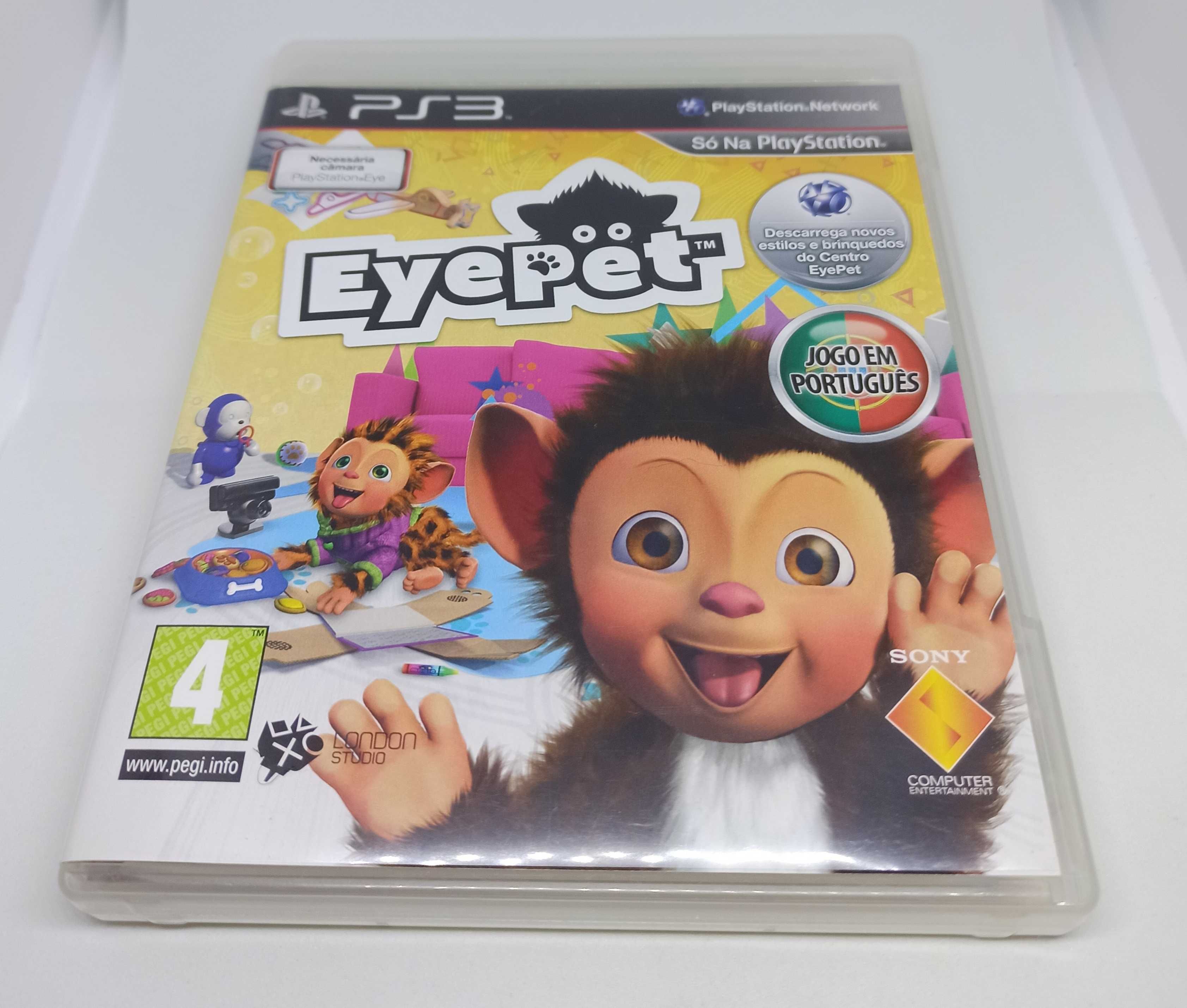 EyePet + Camara EyeToy - PS3 - Portes Grátis