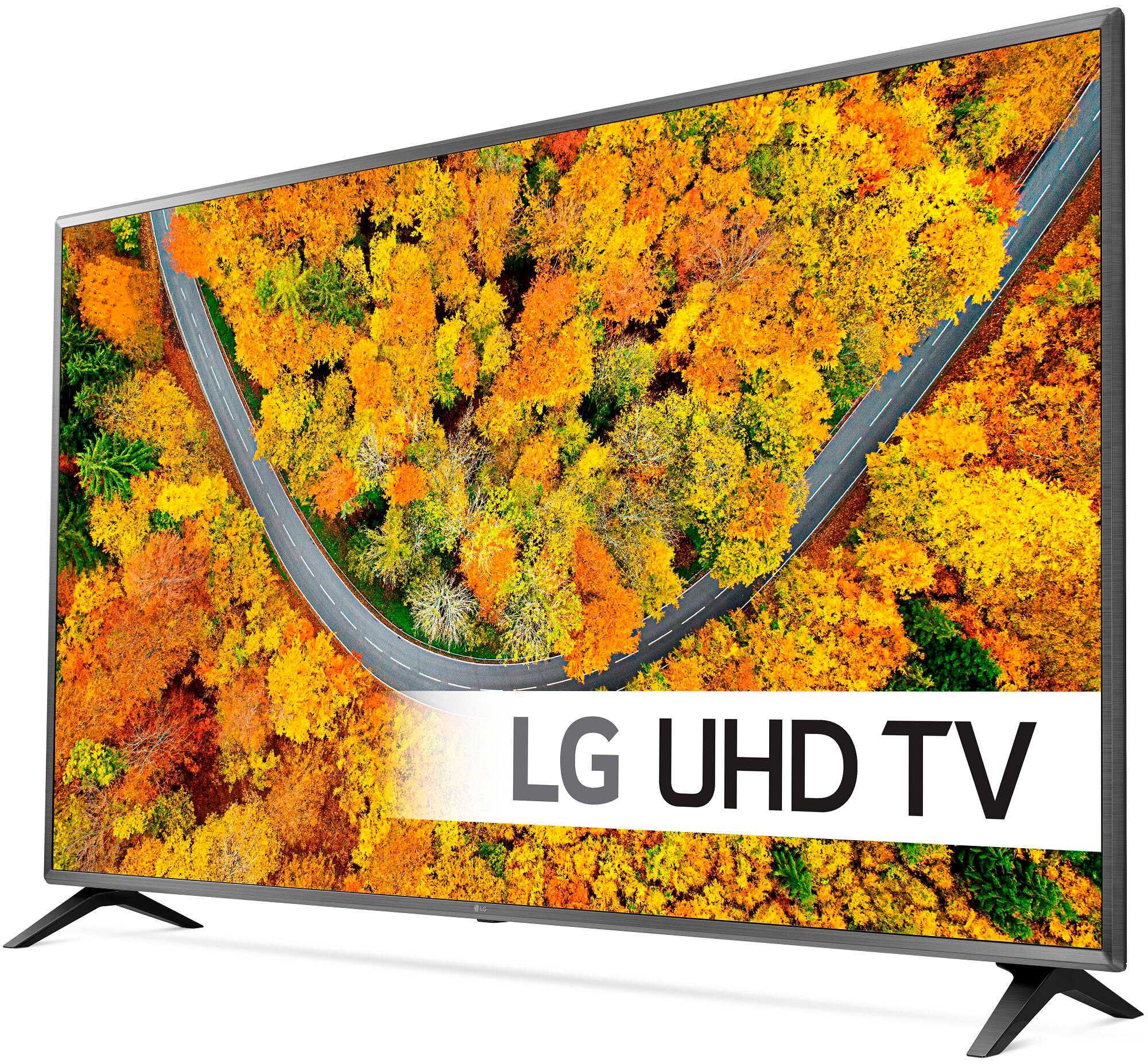 LG 50" LED 4K WebOS WiFi BT DVB-T2 HEVC 50UP75003 Telewizor Nowy GW