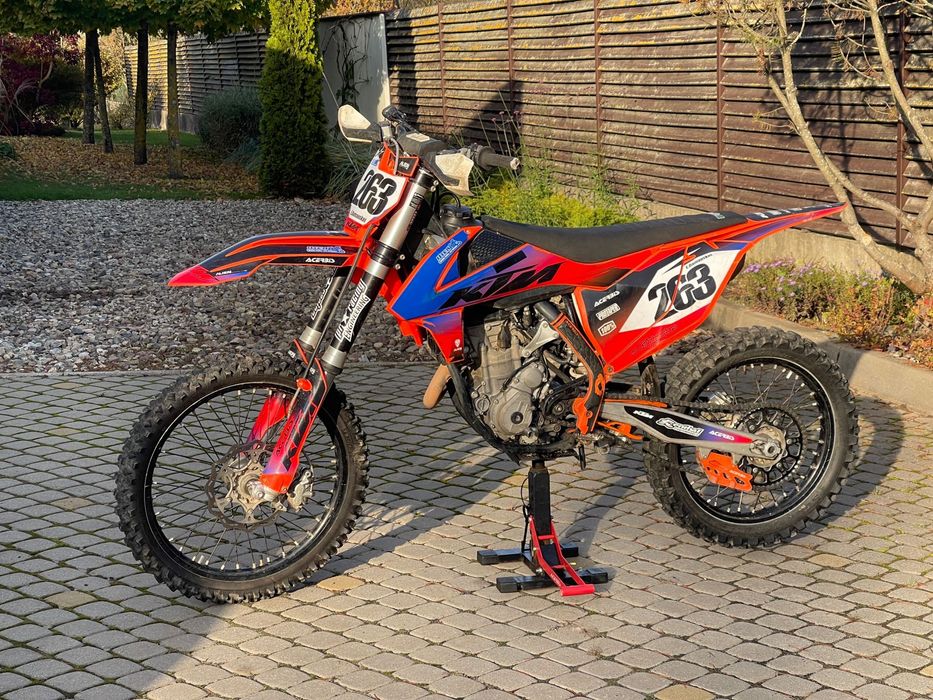 Ktm sxf 350 *17r  wtrysk mapy zapłonu
