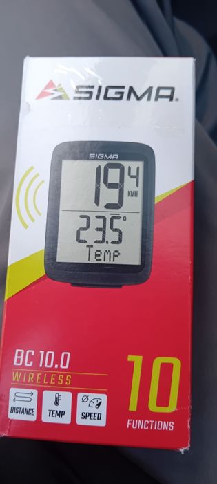 Ciclocomputador sigma novo