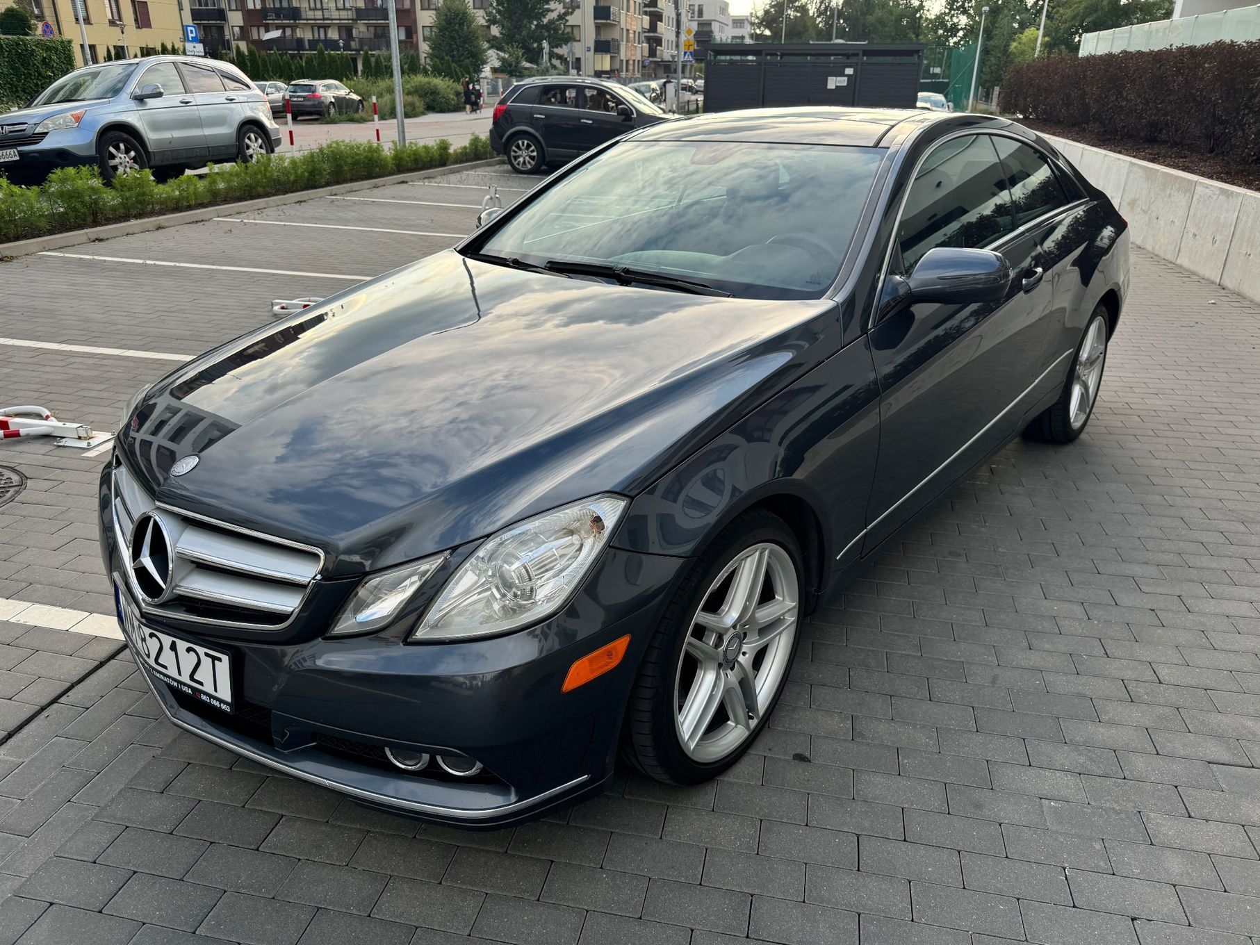 Mercedes-Benz Klasa E W207 Coupe E350 3.5 V6 306KM Harman/Kardon Panorama 18"AMG