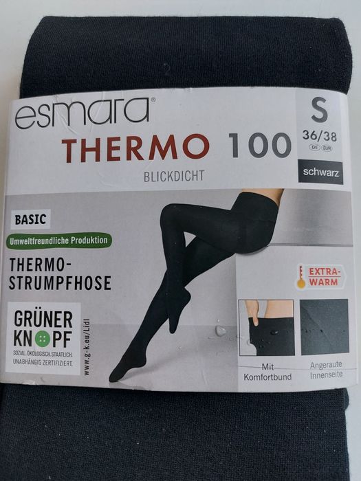 Теплі колготи термоколготи Esmara S