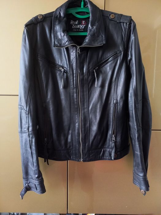 Куртка кожаная натуральная  мужская