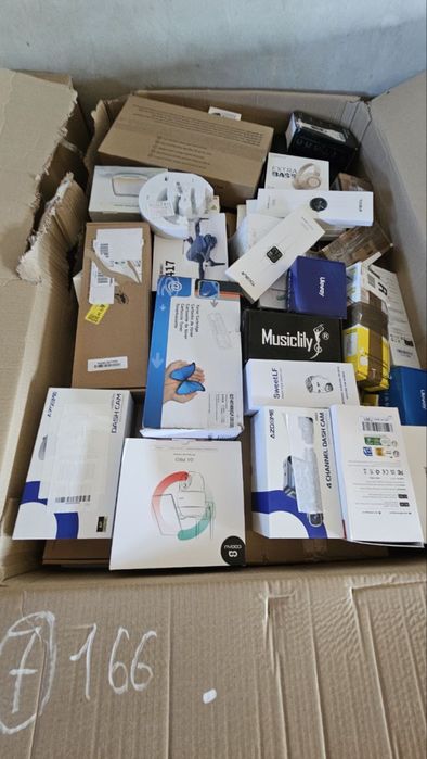 ОПТ! Палети з технікою Лідл,Амазон мікс-бокси,мультимедіа,інструменти