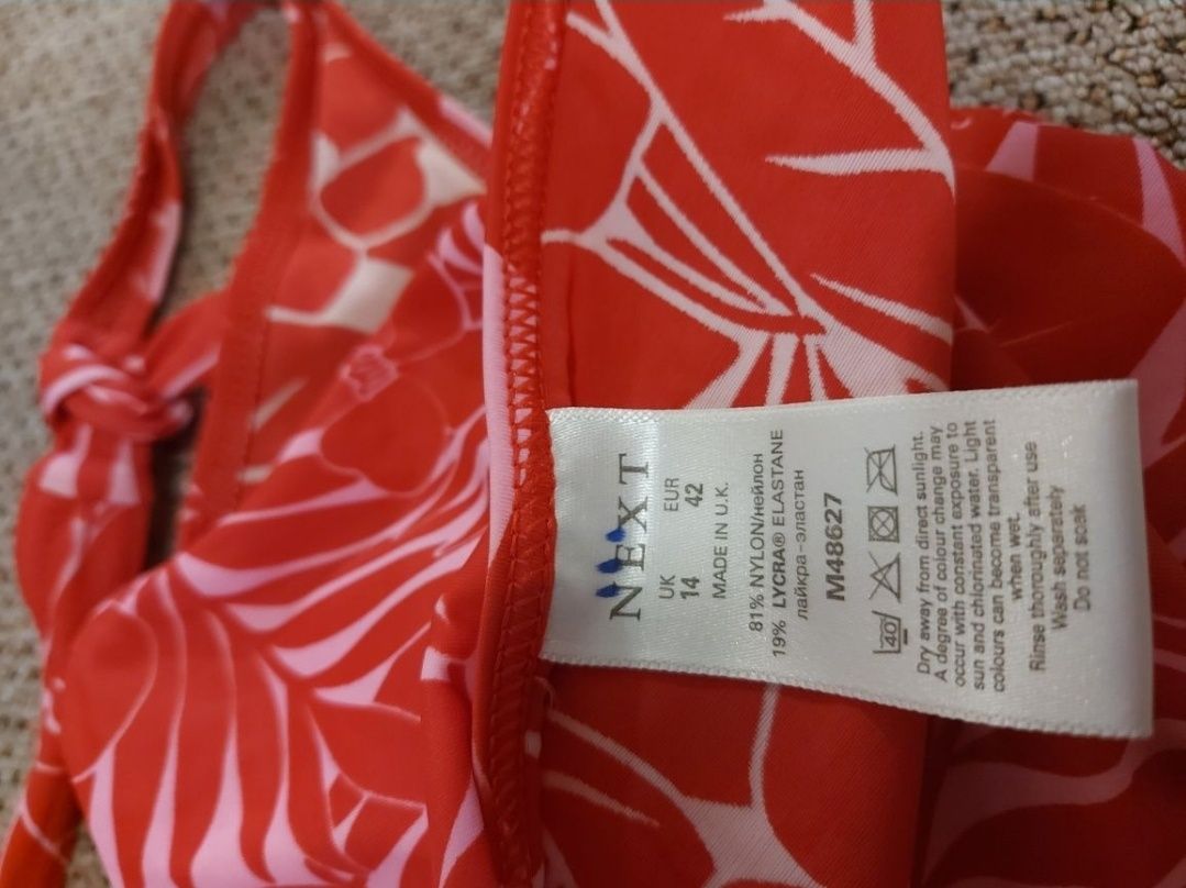 Next bikini 40/42 L/XL strój kąpielowy, zdjęcia na manekinie w rozmiar