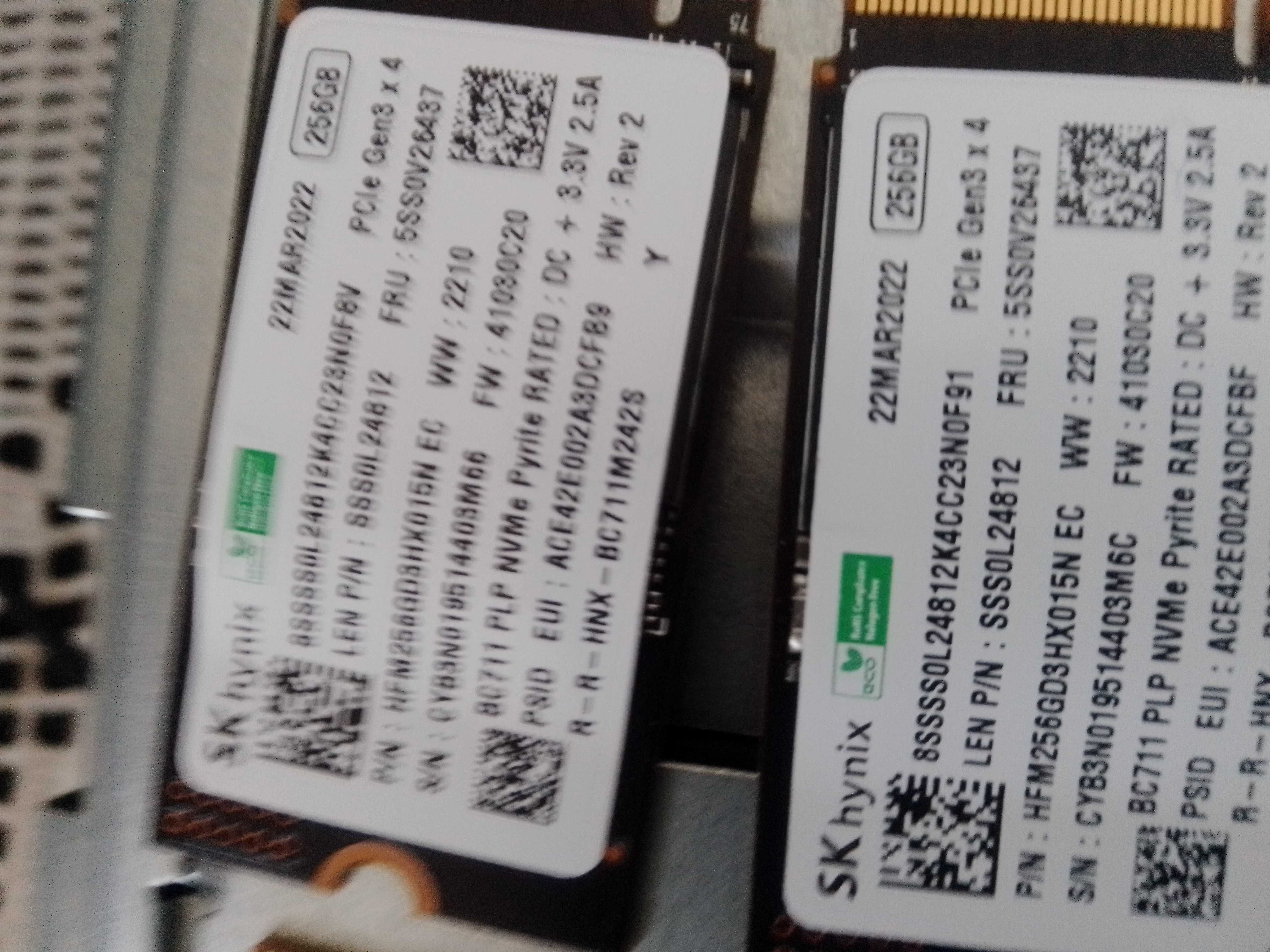 Discos  m2 nvme 2230 e 2240