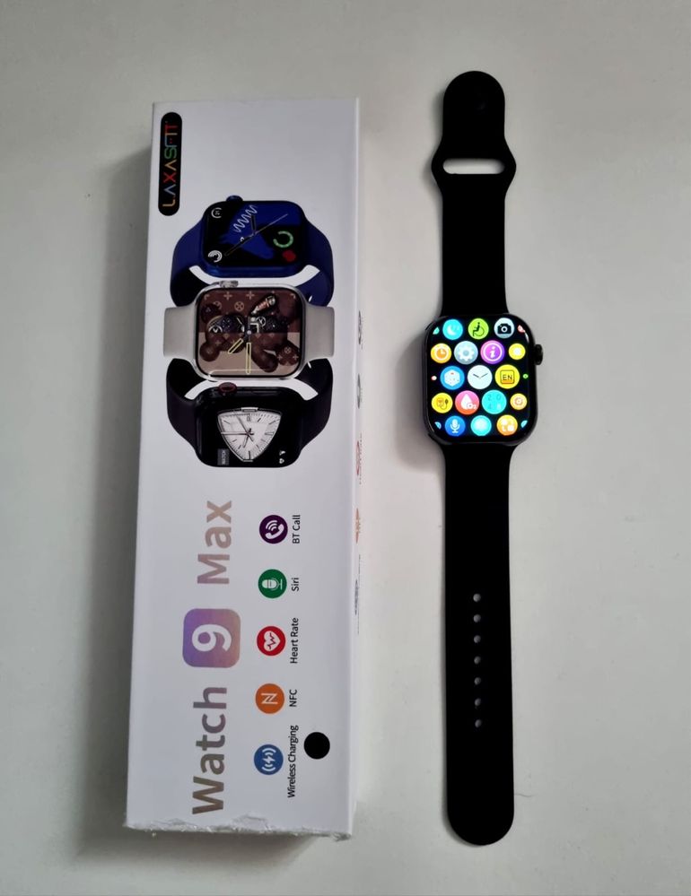 Smartwatch S9 MAX czarny
