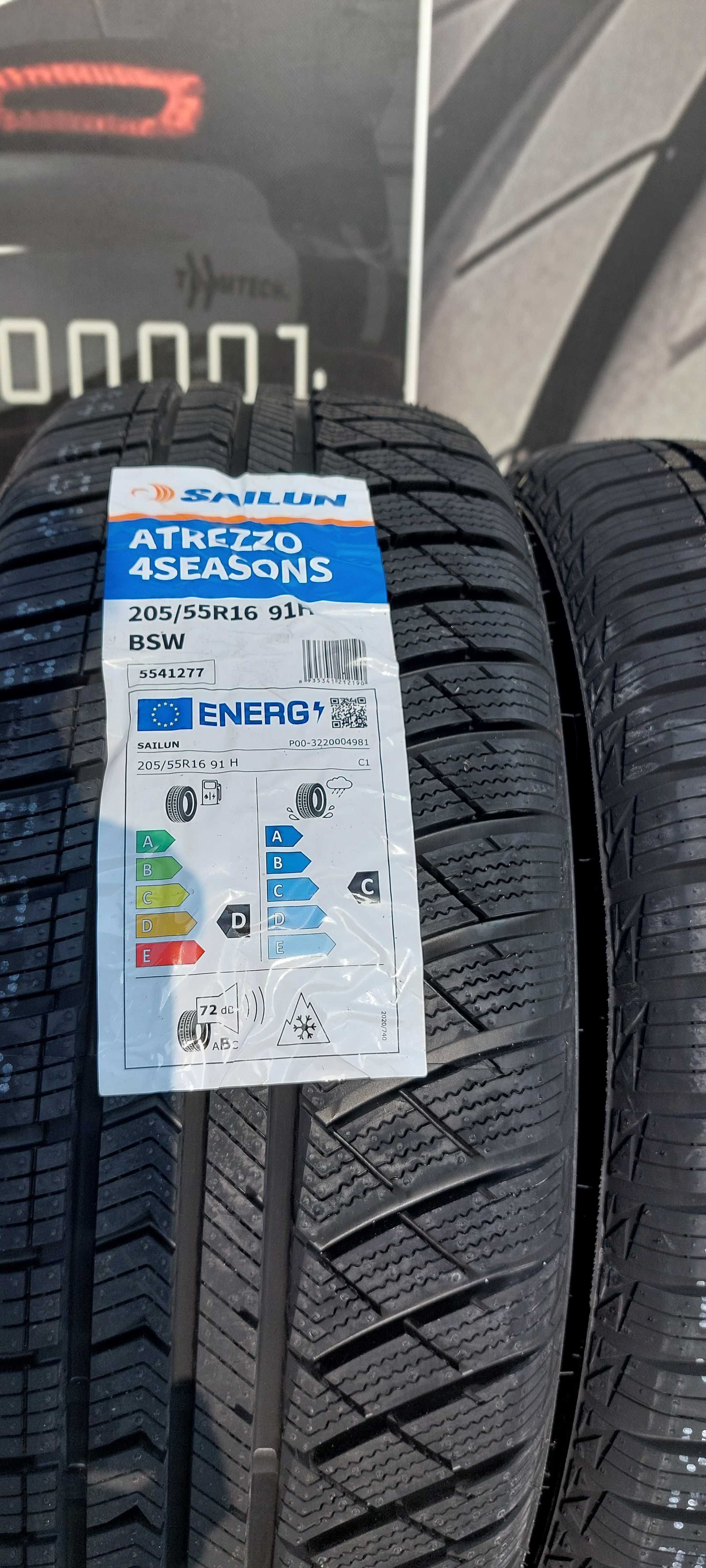 2X Nowa Opona Sailun Wielosezon W205/55 R16 Atrezzo 4seasons 91H