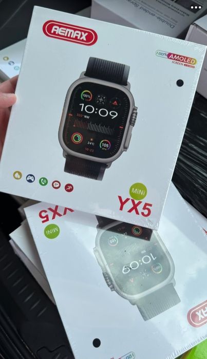 YX5 Smart Watch Com 4 Pulseiras