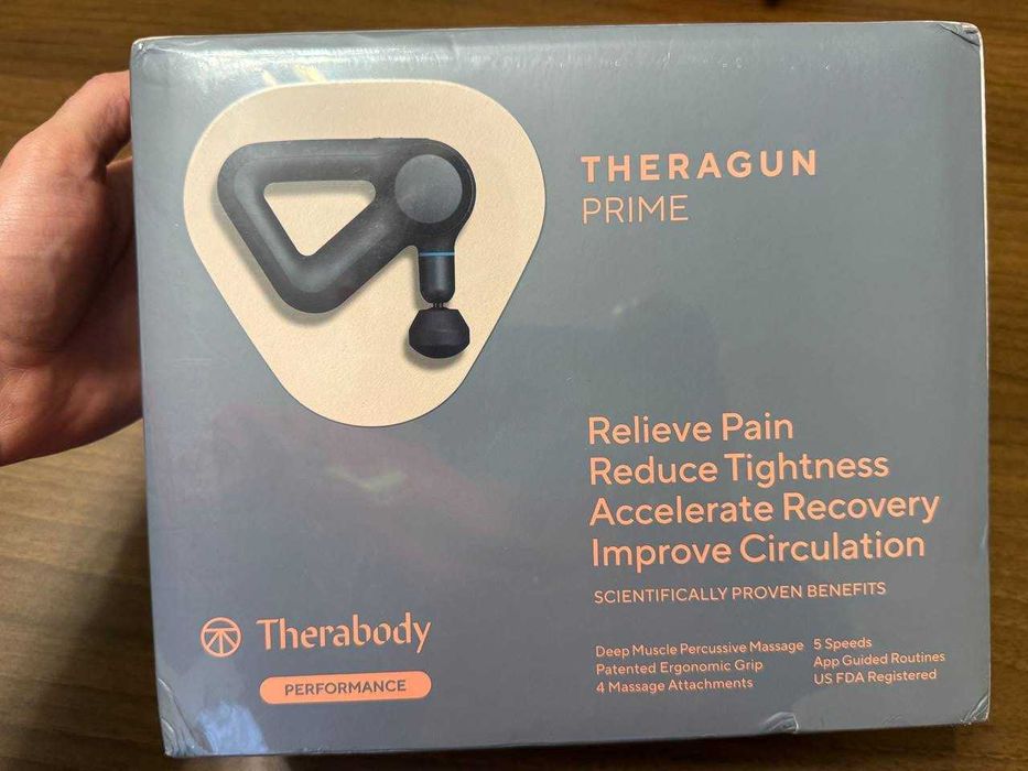 АКЦІЯ Перкусійний масажер Therabody Theragun Prime 5th НОВИЙ