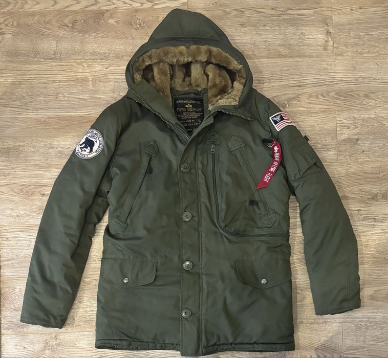 Чоловіча дуже тепла парка Alpha Industries