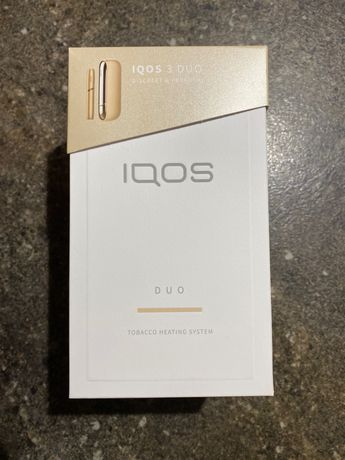 НОВЫЙ Iqos 3 duo gold.  Айкос 3 дуо золотой новий, запакований!