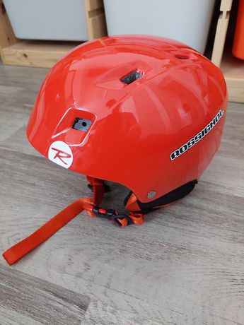 Kask narciarski dziecięcy Rossignol 51-54 cm, czerwony