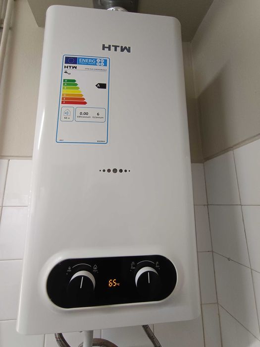 Esquentador a gás como novo