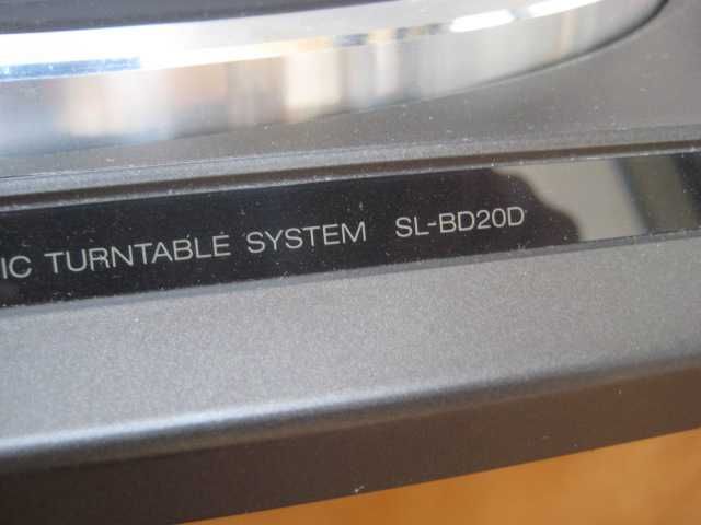 SL-BD20D SL-BD20 Technics Automatic Turntable System Gramofon Adapter
