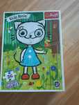 Trefl puzzle Kicia Kocia gigant + 2 szt mniejszych puzzli