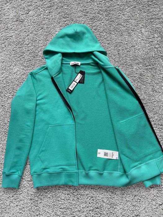Зіп-худі Stone Island MINTY зипка м'ятний Стон Айленд